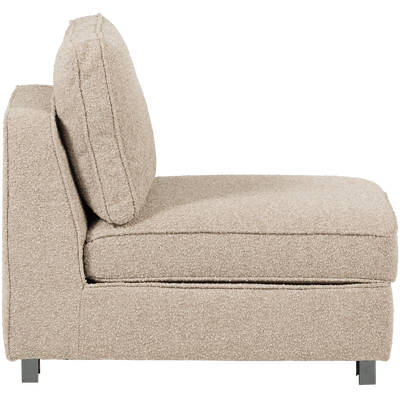 Lazy 1-zits element boucle antraciet