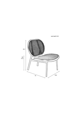 Zuiver Spike Fauteuil