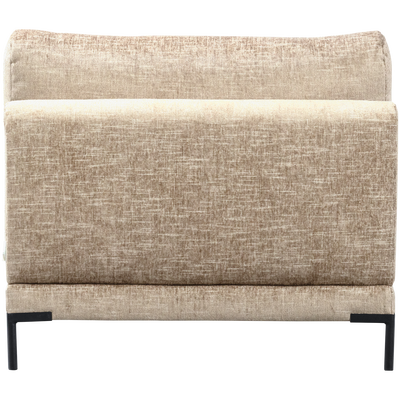 Couple loveseat element mud melange