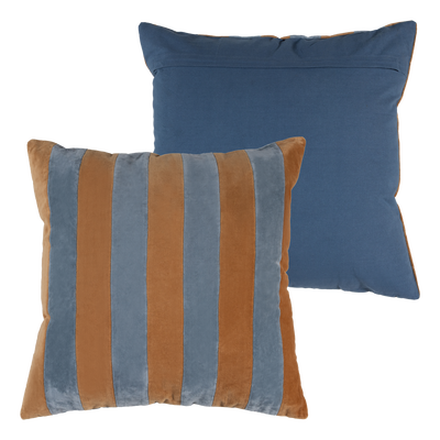 Lira kussens blauw/oranje - set van 4