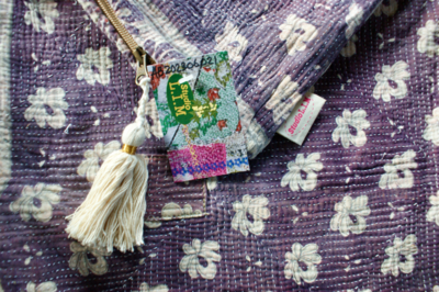 Kussen Kantha vintage 40x60 cm