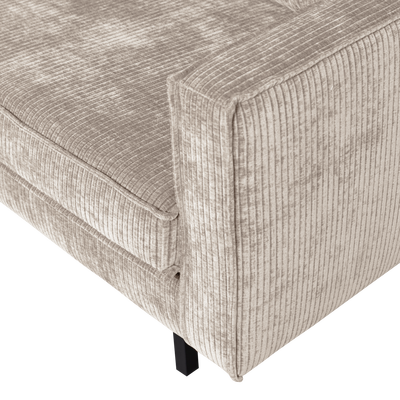 Rodeo 2-zits bank velvet taupe [fsc]