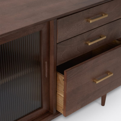 Dressoir Dizzy walnoot 180 cm