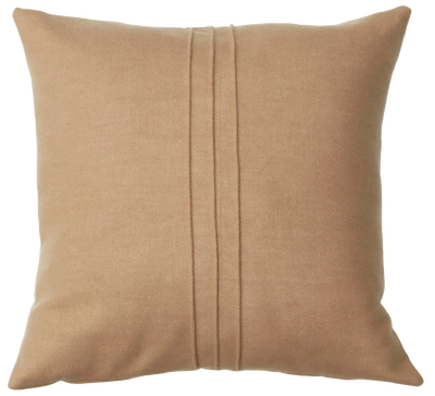 Kussen 3 streep light camel