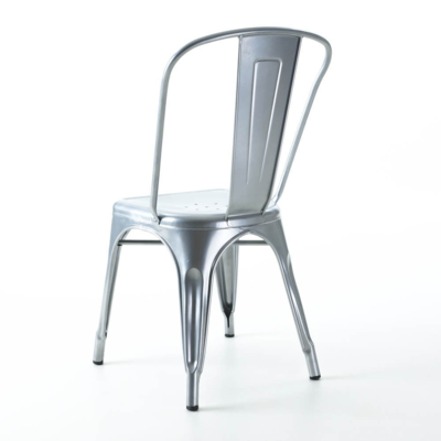 Metalen stoel Café