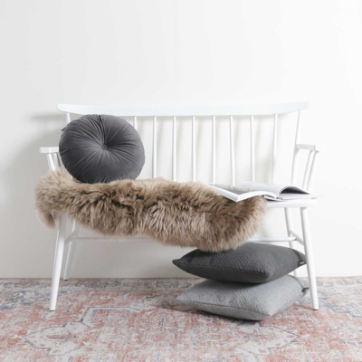 Houten spijlenbank Laura