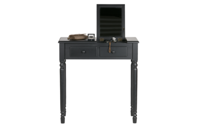 WOOOD hal/kaptafel zwart