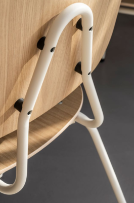 Design in Box Stoel No. 14 Zonder Armen Eiken Fineer