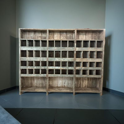 Rek vakken groot blauw