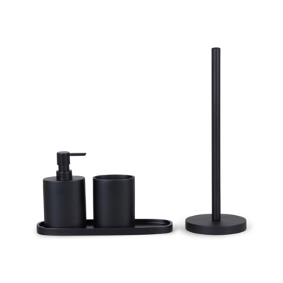 Toiletrolhouder deep black