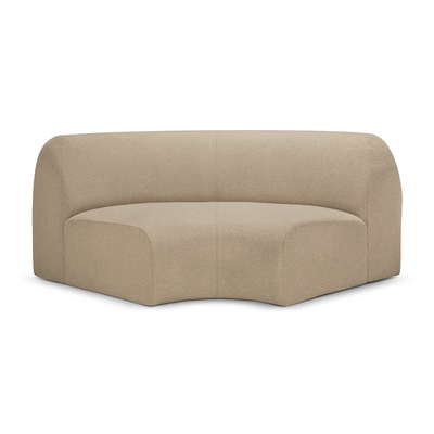 Bulky modulaire sofa - almond