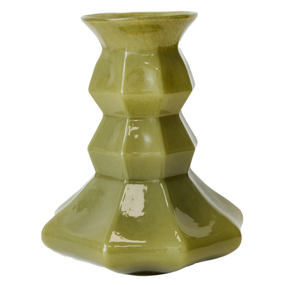 HK vaas silhouette groen