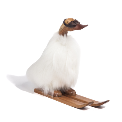 Houten eend - bontjas