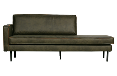 BePureHome daybed Rodeo lederlook