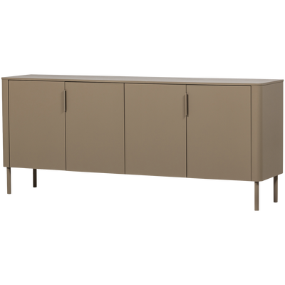 Gunnar dressoir 200 cm grenen mud [fsc]