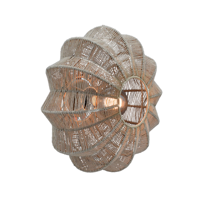 Wand-plafondlamp Bowie naturel
