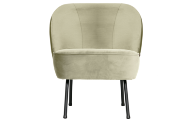Fauteuil Vogue fluweel - Pistache