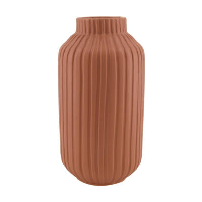 Vase ceramic old pink 