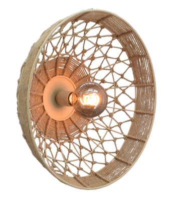 Wand - plafondlamp Noah naturel