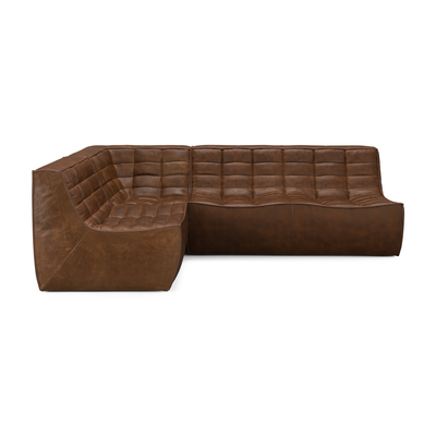 Modulaire bank N701 set - chestnut
