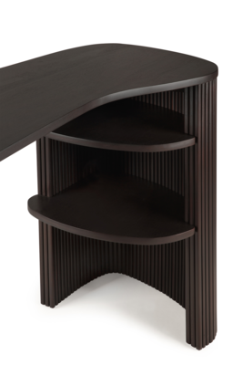 Ethnicraft - Roller Max bureau - mahonie donkerbruin