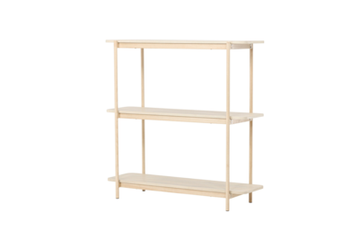 Nuku Open Kast 120cm - Licht Eiken