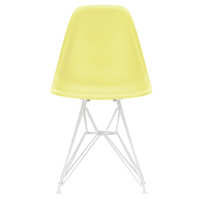 Vitra DSR RE eetkamerstoel wit onderstel