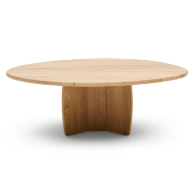 Salontafel Otto 95 x 84 x 32 cm Groove Naturel