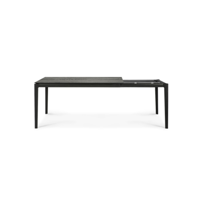 Ethnicraft - Tafel Bok - uitschuifbaar - eiken/zwart eiken