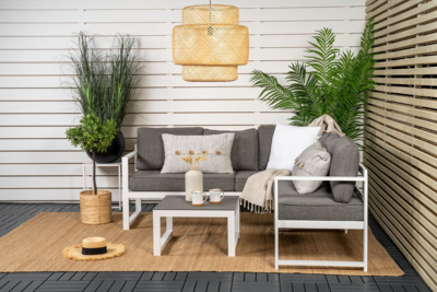 Iris Hoekloungeset - Wit