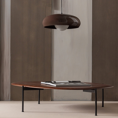 Tivo hanglamp rond metaal hoogglans zand