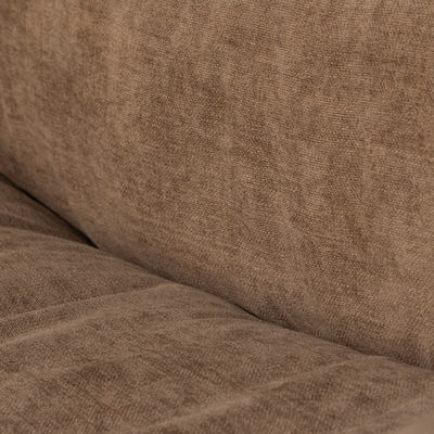 Baggy 1-zits element geweven chenille oudroze