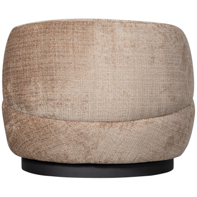 Woolly draaifauteuil boucle naturel melange