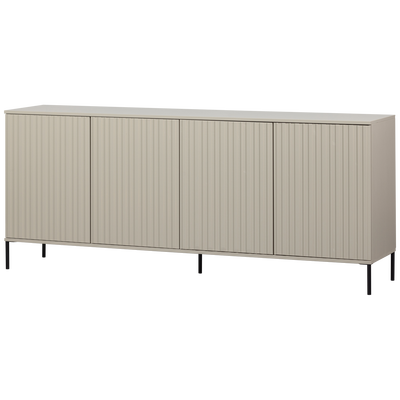 New gravure dressoir 200 cm grenen dust [fsc]