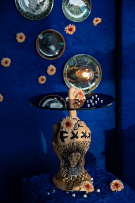 Bold Monkey wandlamp No food here (set van 4)