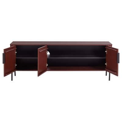 Gunnar tv meubel 154 cm grenen mud [fsc]
