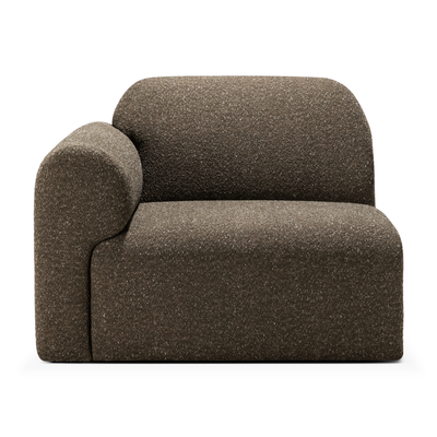 Bulky modulaire sofa - cedar