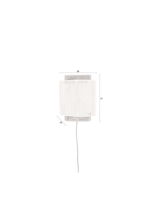 Dutchbone wandlamp Elon