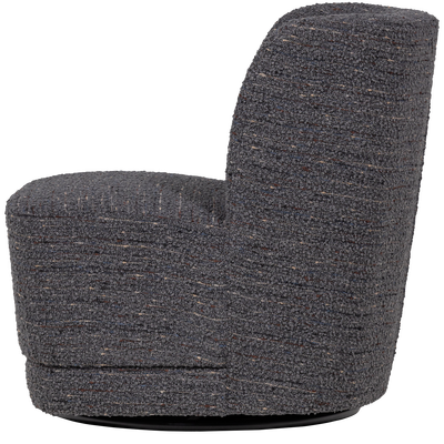 Atty draaifauteuil grove melange grijs [fsc]