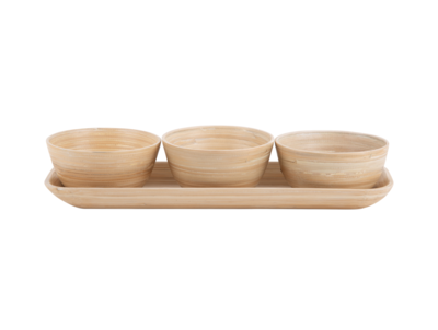 Snack set Puro bamboo natural