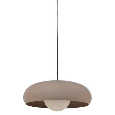 Tivo hanglamp rond metaal hoogglans zand