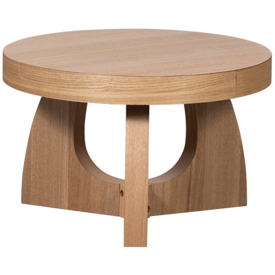 Tala bijzettafel mdf fineer naturel 35xo55 cm