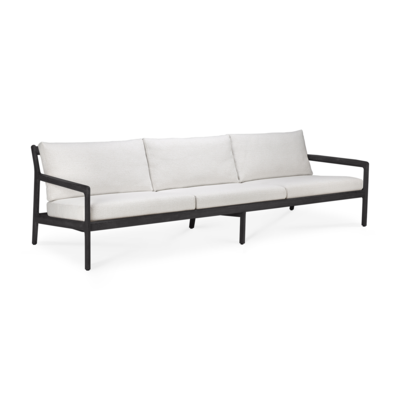 Ethnicraft - Outdoor - Teak Jack sofa 265cm - zwart