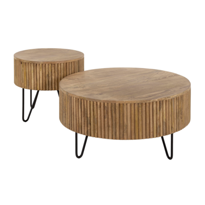 Salontafel Lambda - set van 2