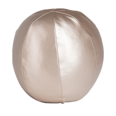 Rodeo bal kussen klein metallic naturel