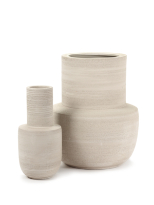 Serax vaas Volumes beige L