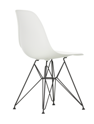 Vitra stoel Eames DSR Basic dark onderstel
