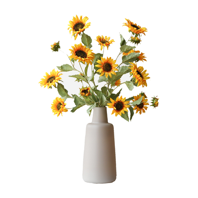 Zijden boeket Sunny Belle