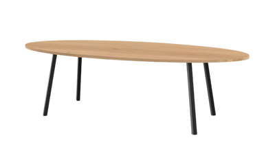 Studio HENK tafel New Classic Ovaal, zwart frame - Smart Collectie