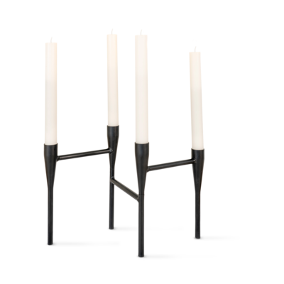 Kandelaar Indy metaal - set van 4